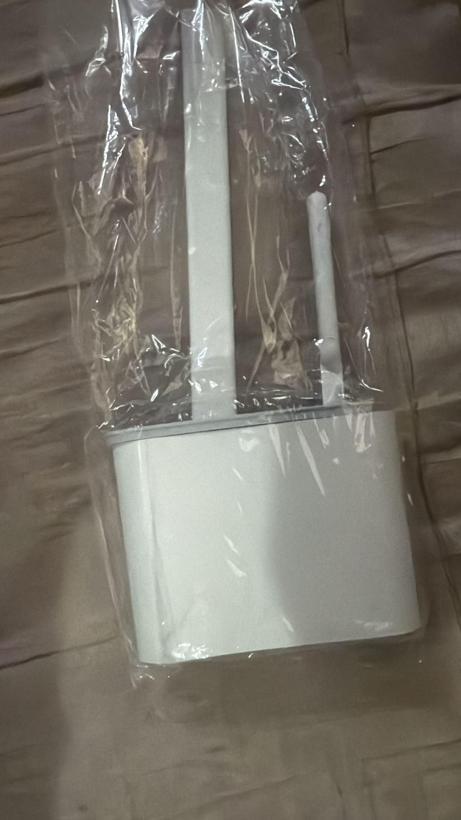 Wall Mounted Silicone Toilet Brush Set